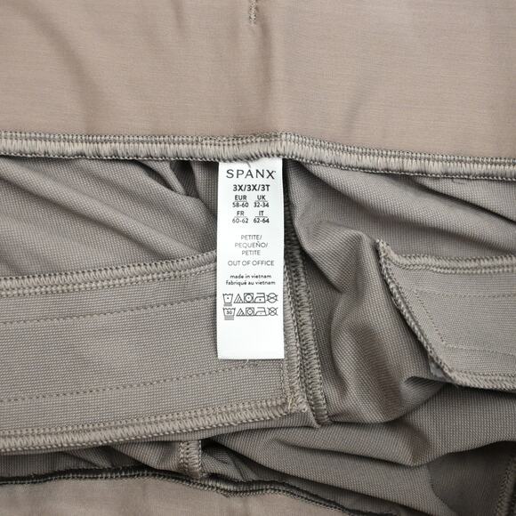 Spanx Smoke Petite Out Of Office Cargo Jogger Pants Size 3X 50638Q - Picture 5 of 8